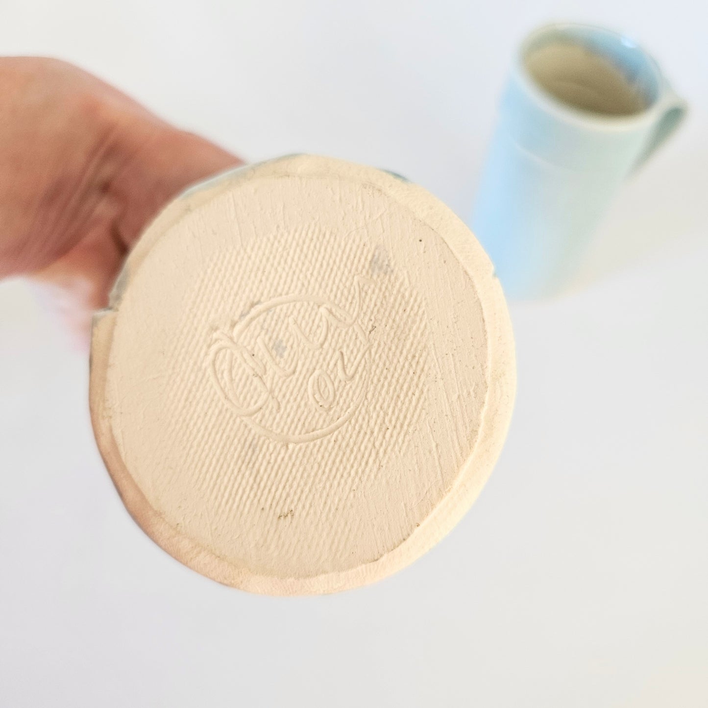 tasses en céramique artisanale