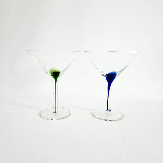 coupes à martini x2