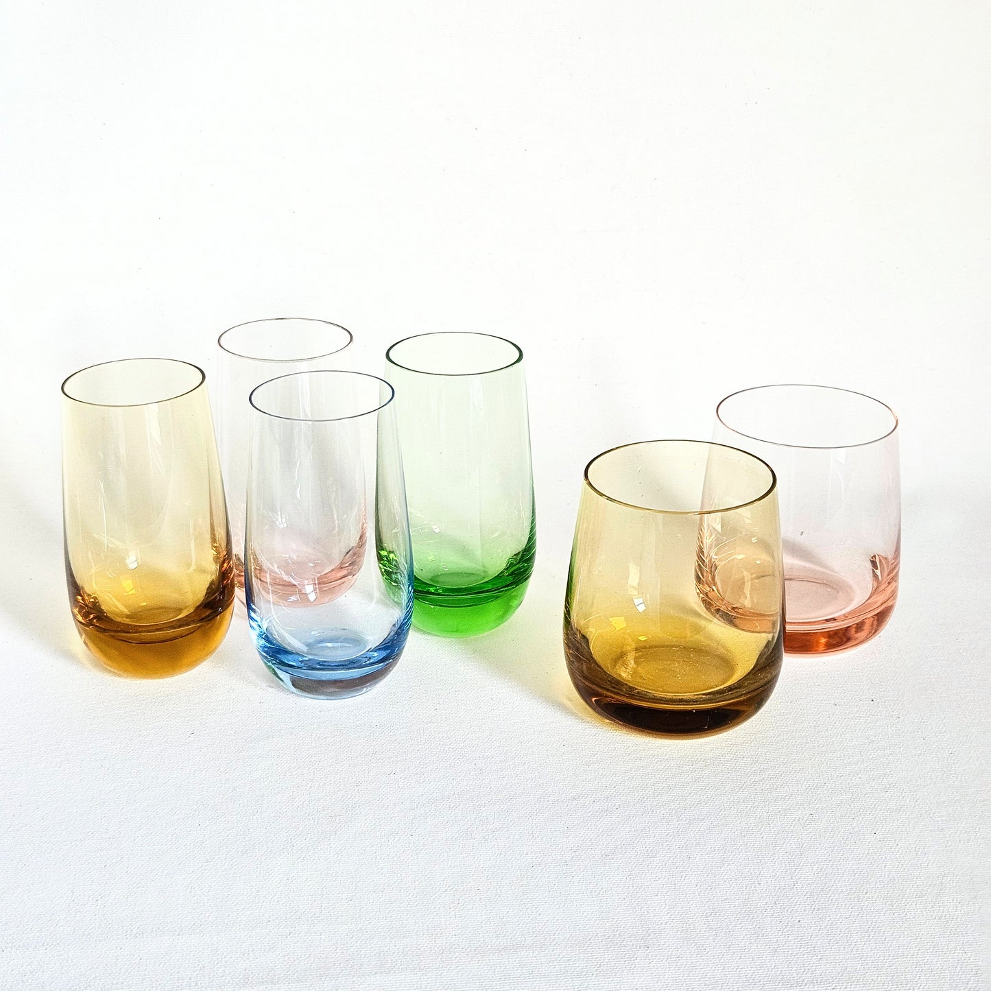 verres colorés