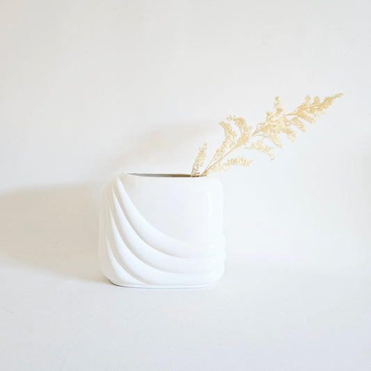 vase vintage art déco 1980s