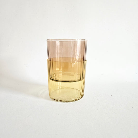 verres ondulés x2