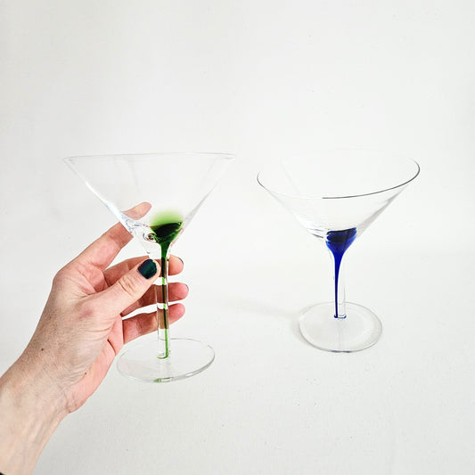 coupes à martini x2