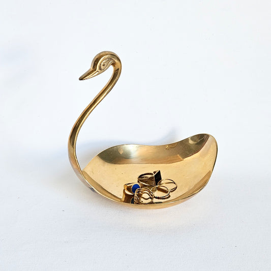 coupelle Cygne en laiton