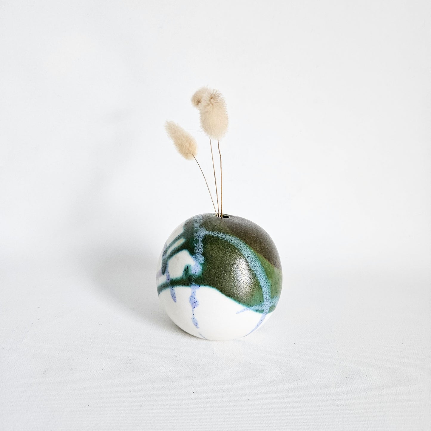 soliflore vintage en céramique Helga Mader