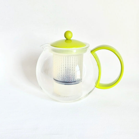 théière ronde à piston, Bodum