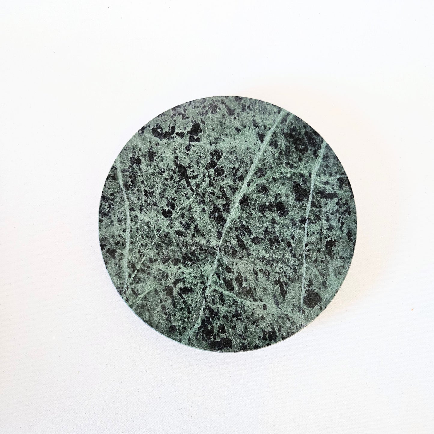 dessous de plat en marbre vert