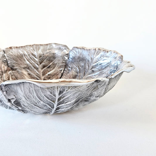 saladier/bol à fruits Chou en aluminium, Bruce Fox