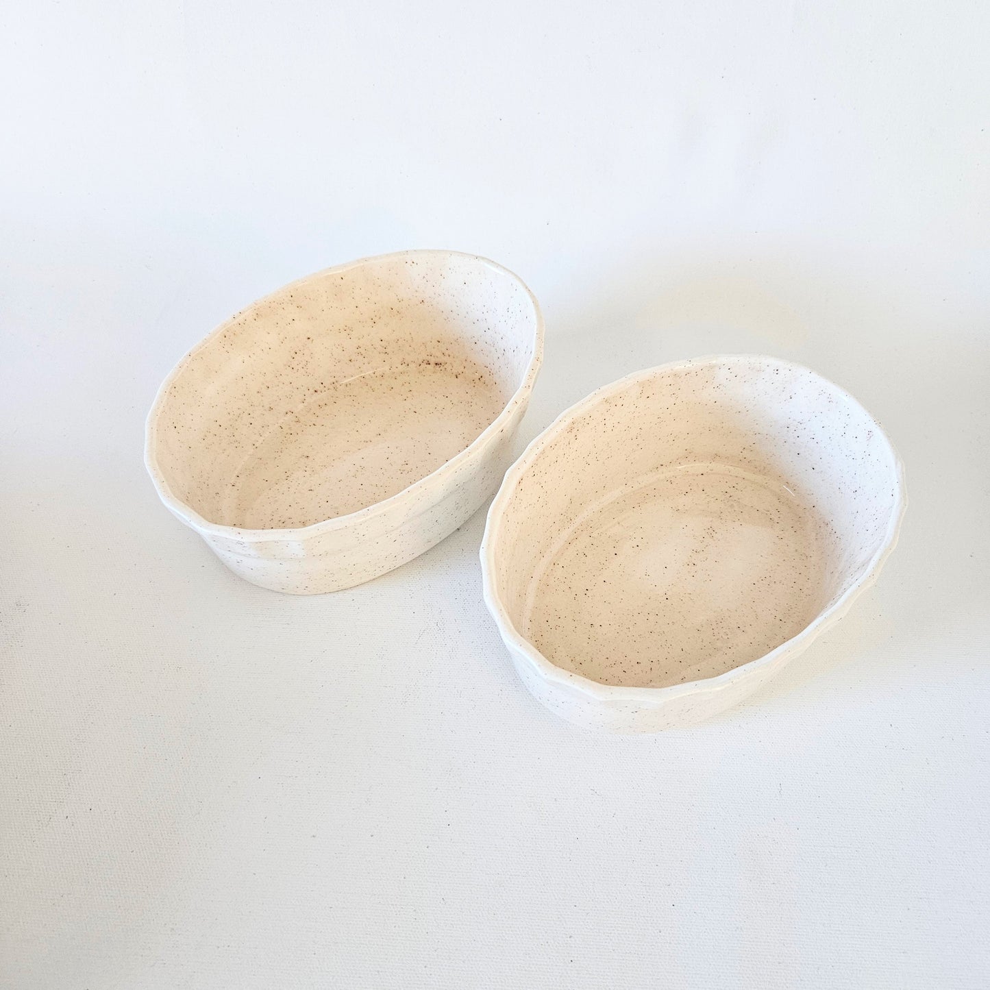 petits plats-ramequins en céramique x2