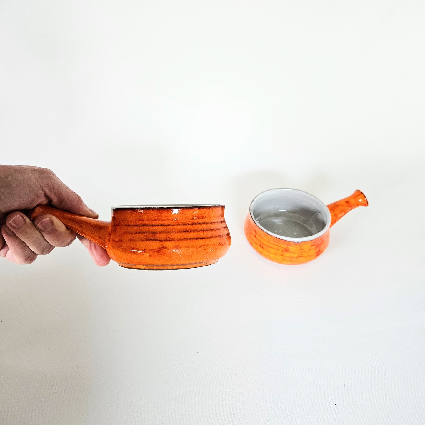 caquelons vintage en céramique, Argibec, Estriceram Canada Inc.  x2