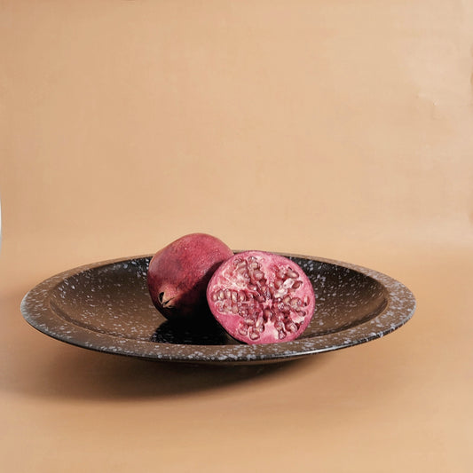 bol à fruits vintage en céramique