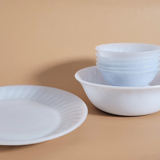 vaisselle swirl Azurite/Delphite vintage