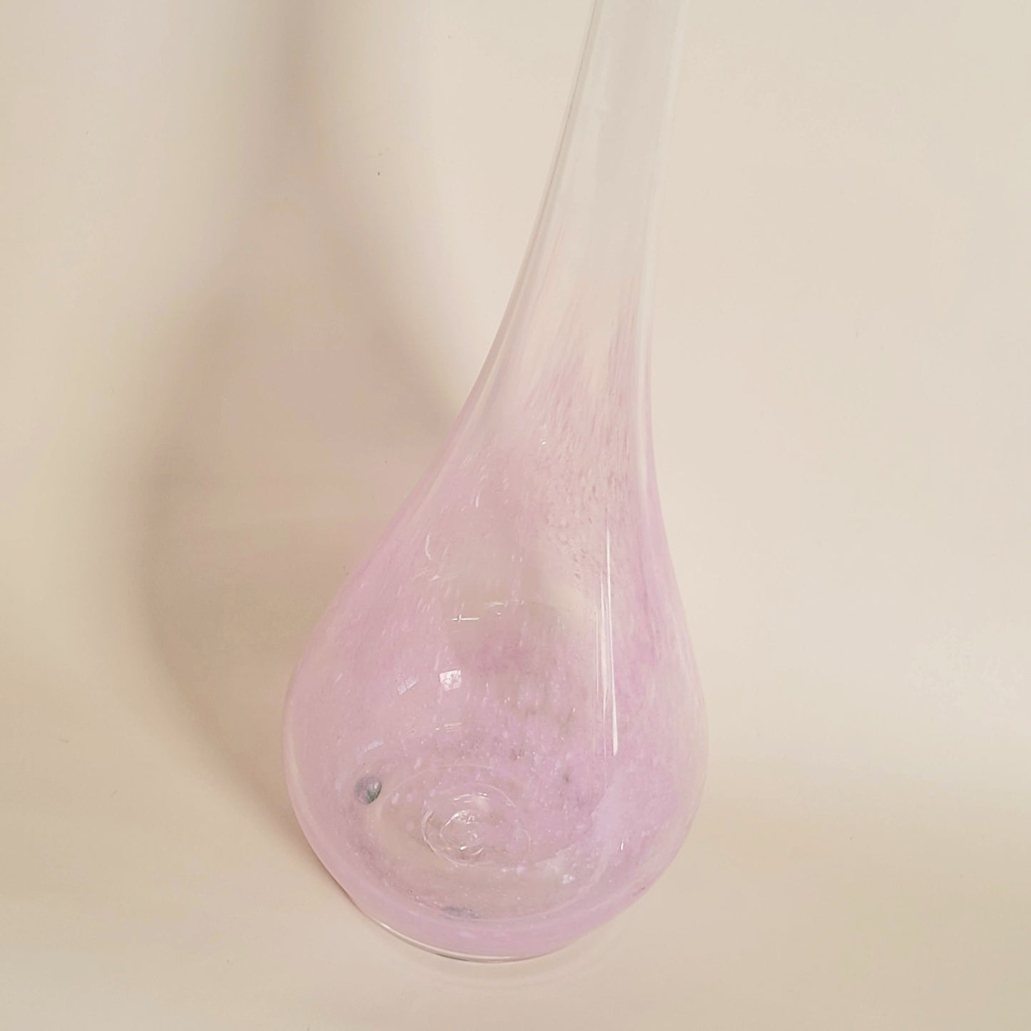 vase soliflore en verre soufflé