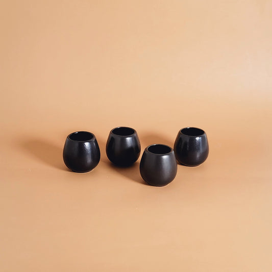 gobelets vintage en céramique de Beauce x4