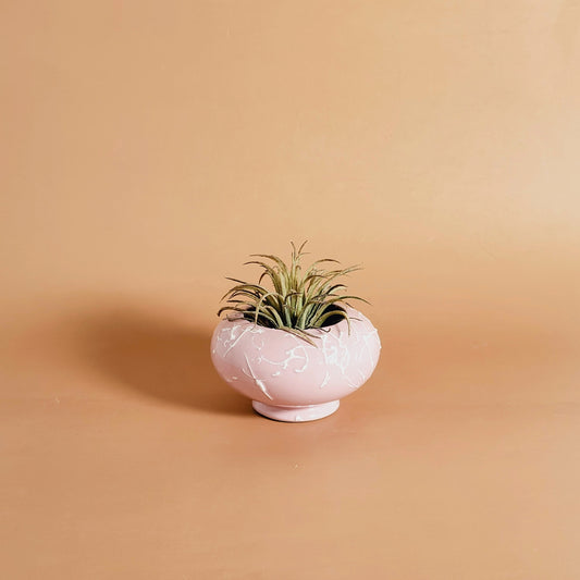 cache-pot en céramique 80s