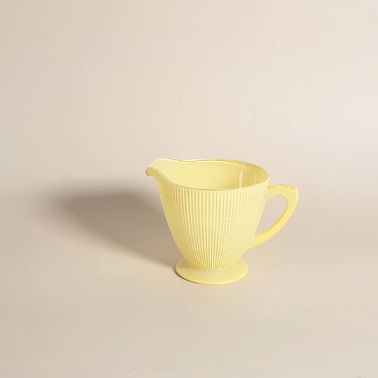 saucière-crémier vintage en verre