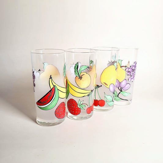 verres Tutti Frutti x4