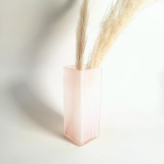 vase en verre givré Waldonia